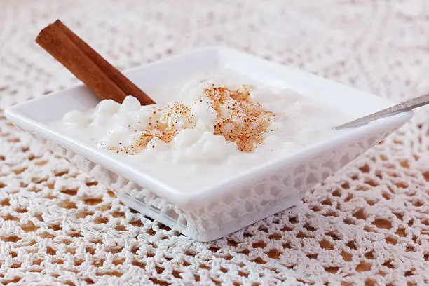 Photo of Brazilian dessert canjica of white corn