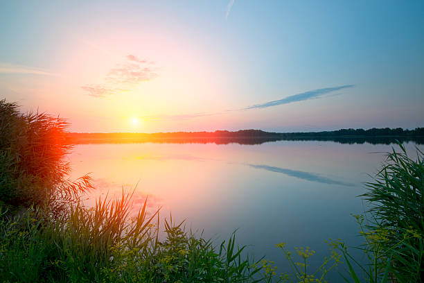 istock Sunrise on the lake 482350176