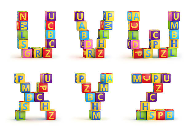 istock Alphabet on a baby cubes letters 482352599