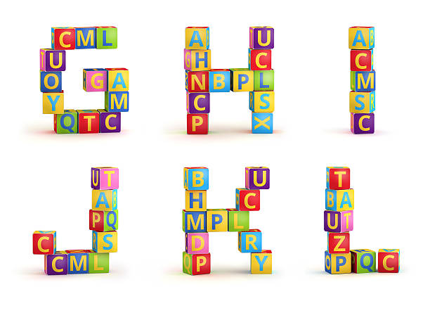 istock Alphabet on a baby cubes letters 482352601