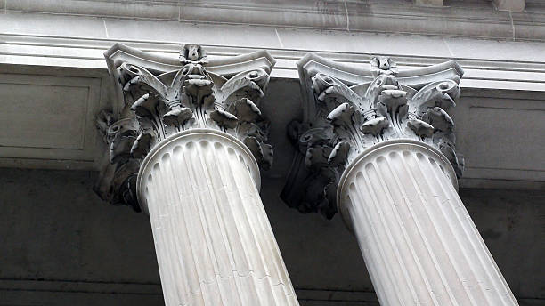 istock Close Up Of Columns‏ Of Architecture And Building 482357996