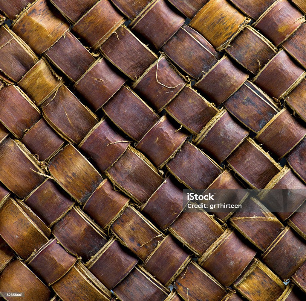 Marrón mimbre utilizar como fondo de textura - Foto de stock de Baldosa libre de derechos