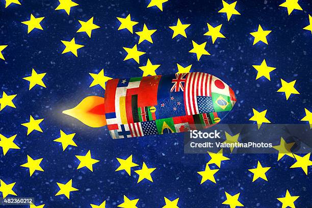 Galactic Travel Stock Photo - Download Image Now - 2015, Art, Art And Craft