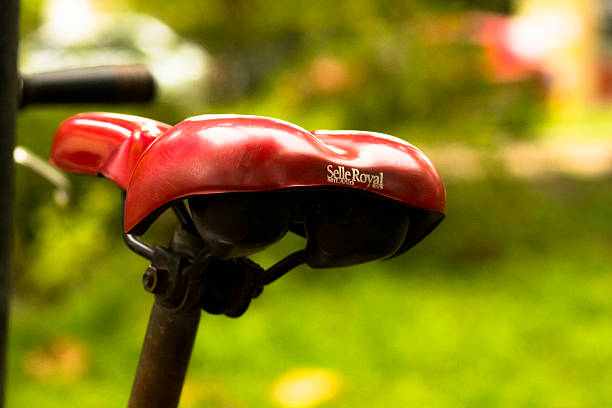 istock Bike seat with bokeh 482360952