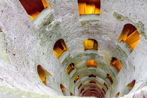 St. Patrick's Well, a masterpiece of engineering in Orvieto, Italy