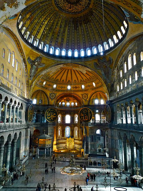 istock Istanbul, Turkey, Mosque, Mihrab,Hagia Sophia 482361548