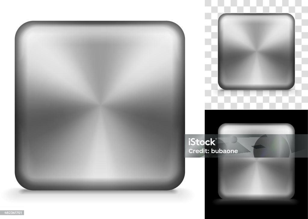 Silver Square leeren Hintergrund-Set - Lizenzfrei Atom Vektorgrafik