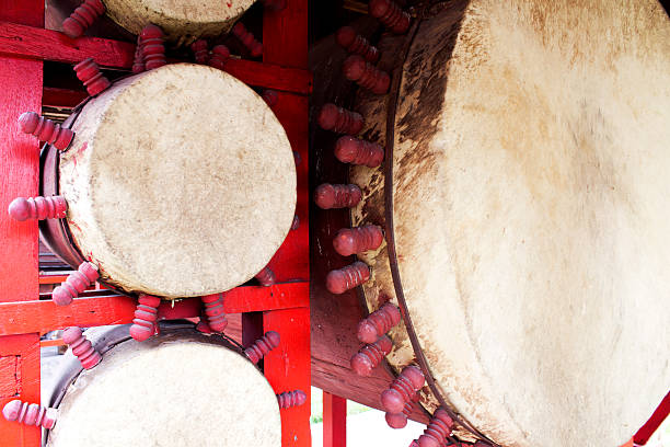 istock Ethnic drum from  skin of a bull 482363159