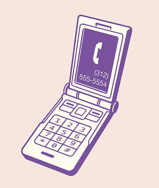 Vector illustration of Cell Phone