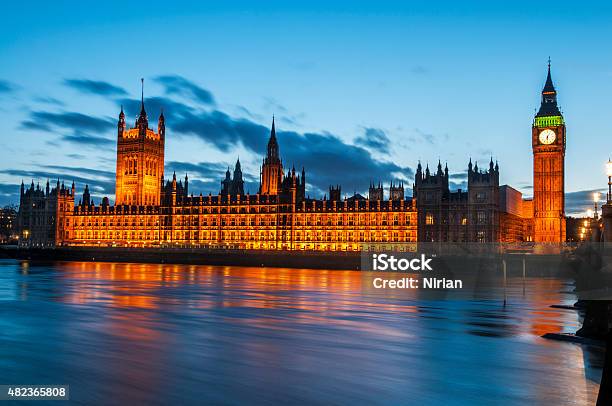 Houses Of Parliament Stock Photo - Download Image Now - Big Ben, 2015, Architecture