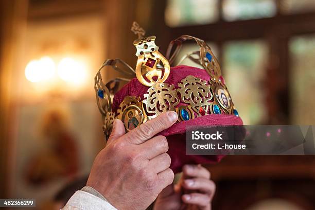 Moment Of Coronation Stock Photo - Download Image Now - King - Royal Person, Coronation, Crown - Headwear