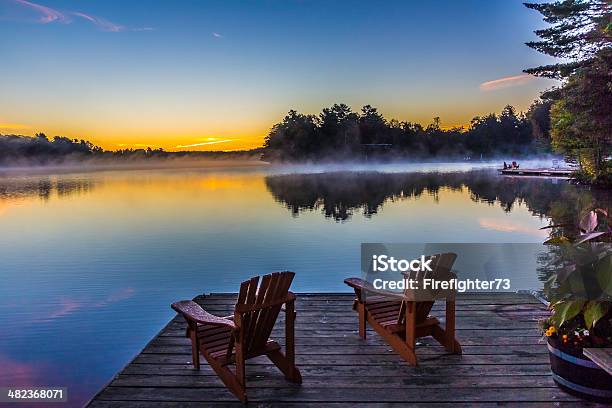 Our Lakeside Lookout Stock Photo - Download Image Now - Commercial Dock, Pier, Lake