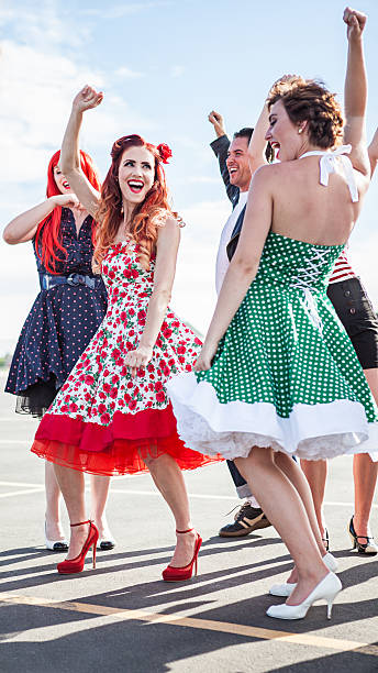 istock Group of Friends Dancing Outside 482369104