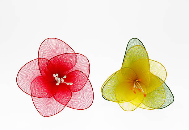Artificial flower. Colorful of flower made of fabric. nub stock pictures, royalty-free photos & images