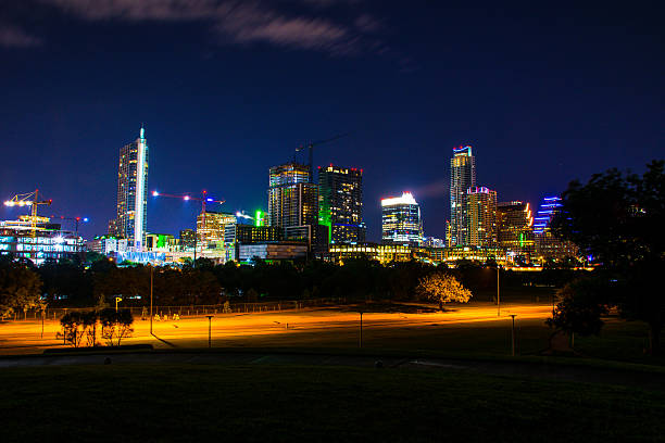 istock Auditorium Shores Park Night Scene Austin Texas USA 2015 482371840