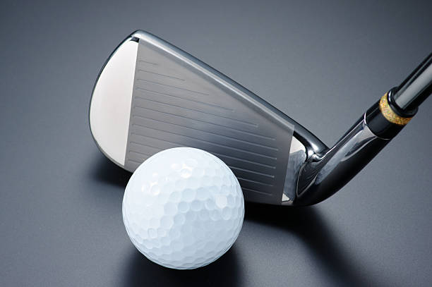 istock Golf club and ball. 482373159