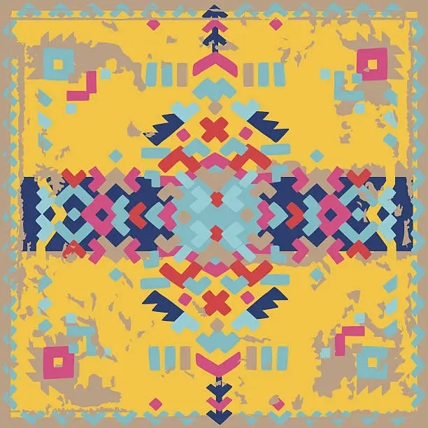 Vector illustration of Ethnic pattern