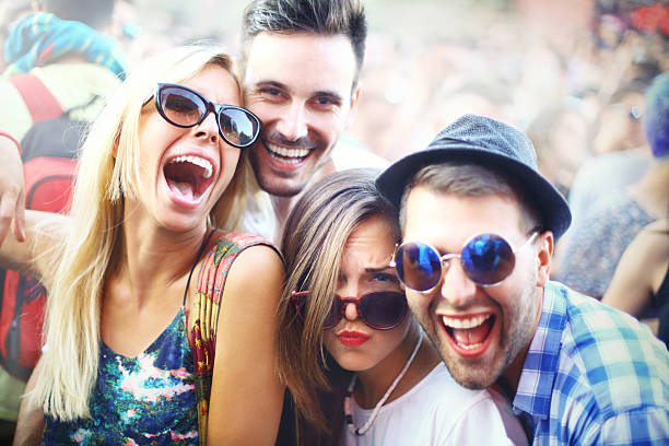 istock Young people having fun at concert. 482376598
