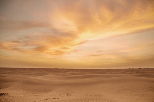 Desierto nubes photo