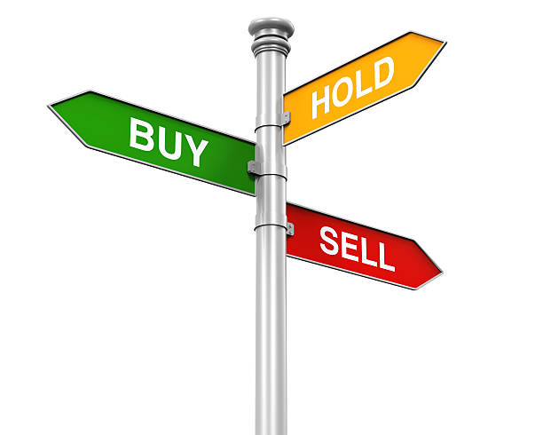 istock Direction Sign of Buy, Sell and Hold 482377882