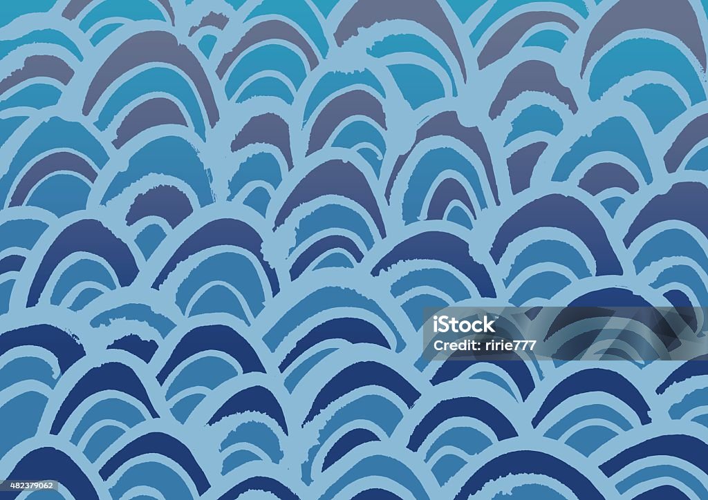 Wave Follow Pattern Wave Pattern Stock Illustration - Download Image Now - 2015 ...