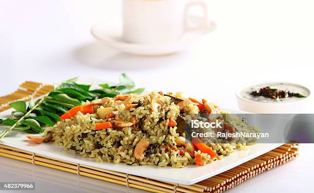 Veg Pulav Stock Photo - Download Image Now - Food, 2015, Carrot