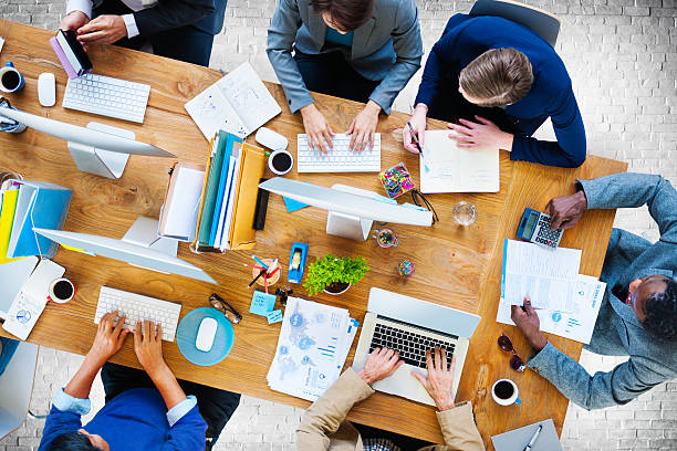 istock Business People Working Office Corporate Team Concept 482380988