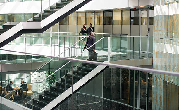 Hall In The Business Center Hall in the business center. public building stock pictures, royalty-free photos & images