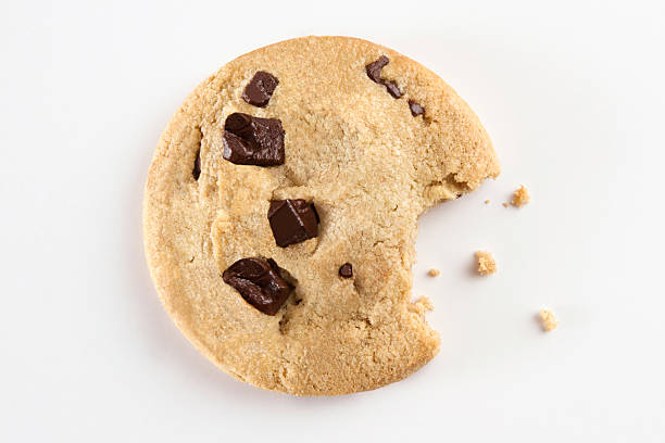 biscotto di assideramento - close up cookie gourmet food foto e immagini stock