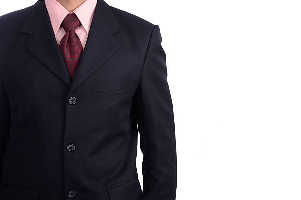 스마트네트워크 사업가 비즈니스 어울리다 및 침목 격리됨에 - necktie pink shirt luxury 뉴스 사진 이미지