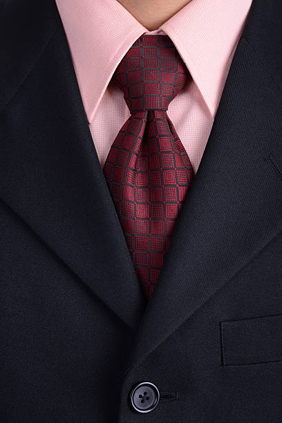 스마트네트워크 사업가 비즈니스 어울리다 및 침목 - necktie pink shirt luxury 뉴스 사진 이미지