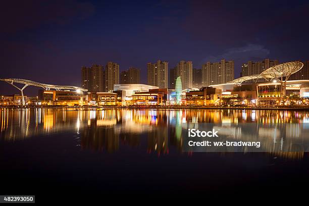 Urban Waterfront Building Stock Photo - Download Image Now - 2015, Architecture, Asia