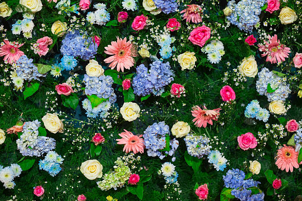 istock Background of Beautiful flower wedding decoration 482397714
