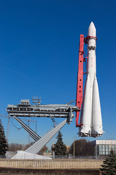 istock Vostok rocket at the Space pavilion 482398071