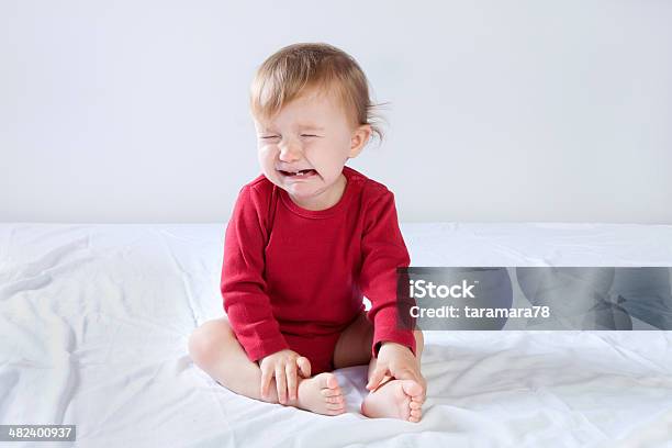 Cry Baby Stock Photo - Download Image Now - 12-23 Months, Baby - Human Age, Baby Girls