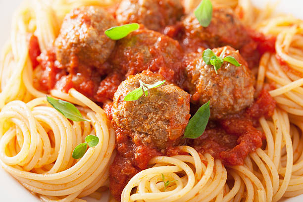 istock spaghetti with meatballs in tomato sauce 482402669