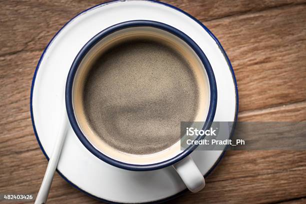 Americano Coffee In Local Style Stock Photo - Download Image Now - 2015, American Culture, Caffeine