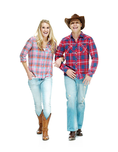 istock Cowboy couple walking 482405625