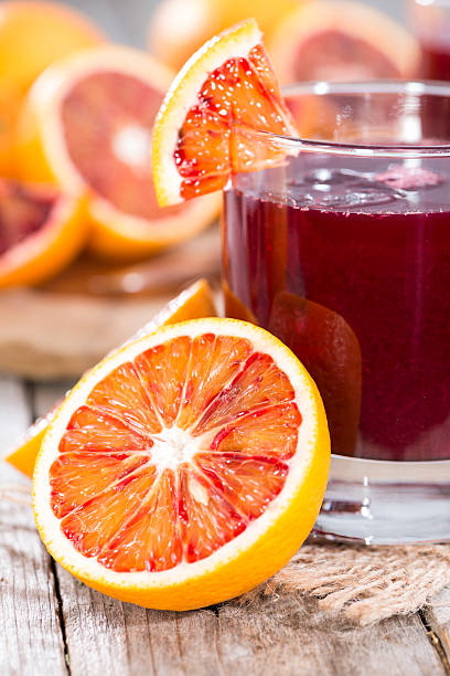 istock Glass with Blood Orange Juice 482416647
