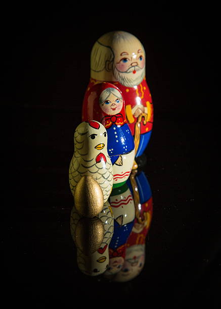 istock Farm themed Russian Doll set 482419194