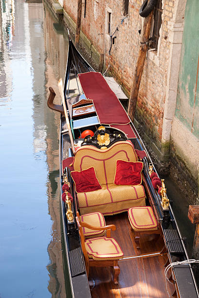 istock Gondola Boat in Canal, Venice 482424042
