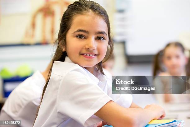 Happy At School Stock Photo - Download Image Now - Multiracial Group, Student, Uniform