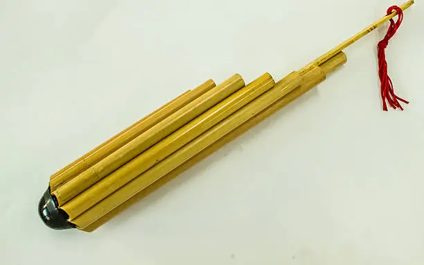 mouthorgan on Old house ,a kind of reed mouth organ in northeastern Thailand