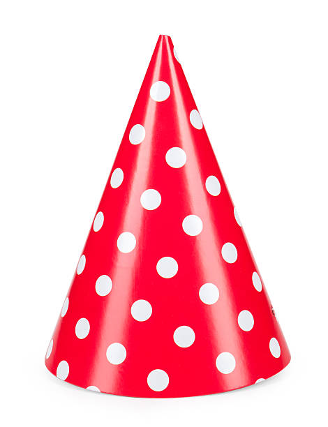 istock red party hat isilated on a white background 482434658