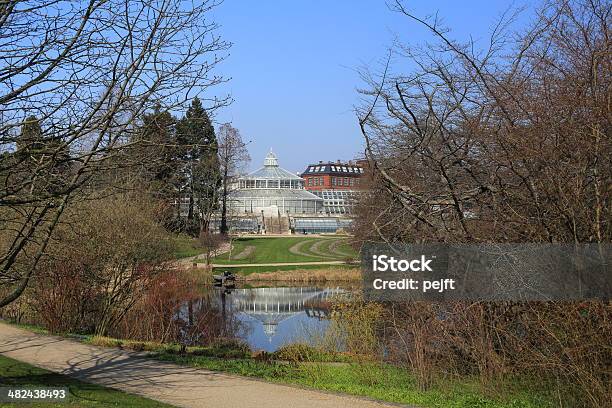 Serra In Giardino Botanico Copenhagen - Fotografie stock e altre immagini di Ambientazione esterna - Ambientazione esterna, Botanica, Capitali internazionali