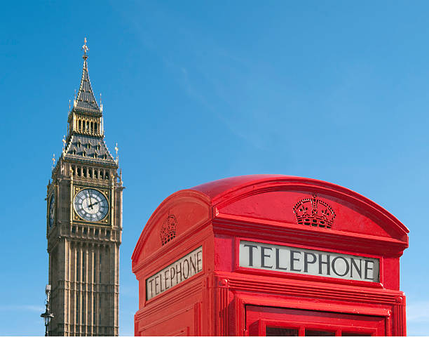 istock Big Ben and red telephone box, London 482438947
