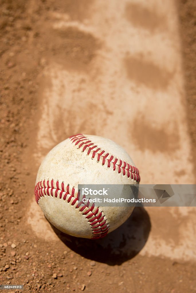 Beisebol em jarros de borracha. - Royalty-free Amontoar Foto de stock