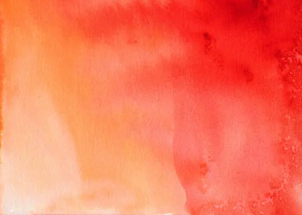 Photo of Hand painted red and orange gradient background