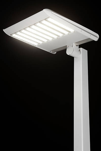 istock Illuminated LED Streetlight against a Night Sky 482448833