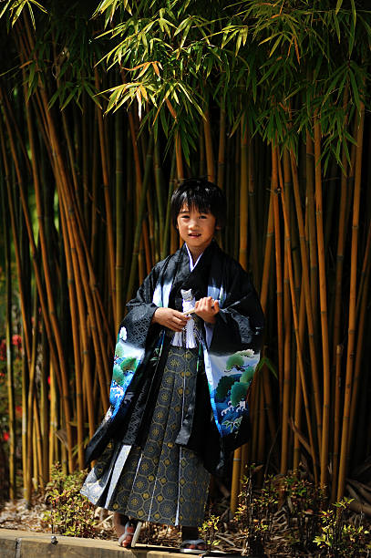 istock Japanese boy in traditional dress 482451948